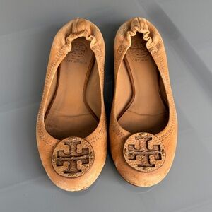 Tory Burch Women's Brown Ballet Flats